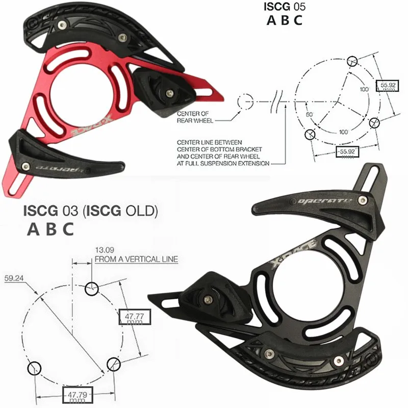 Aoperate сеть MTB направляющая система DH для горного велосипеда направляющая велосипедной цепи цепь защита цепи велосипеда