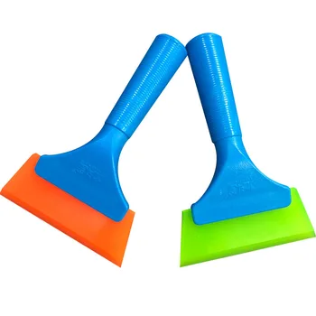 

Plastic handle car glass wiper silicone Ice Scraper Squeegee window cleaner Brush Auto Vinyl Film Sticker Wrapping Accessories