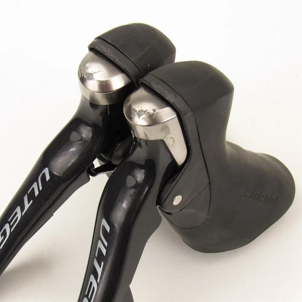 Shimano Ultegra ST 6800 Road Bike Shifter Set, 2x11 Speed, Carbon