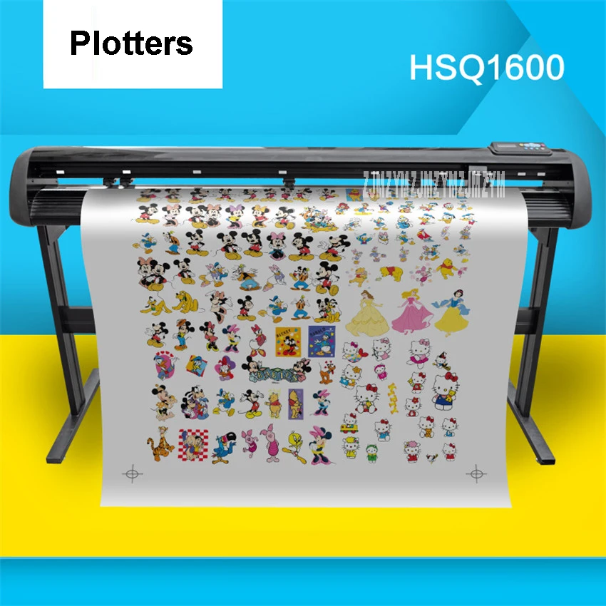 110V/220V HSQ1600 Cutter Plotters Stickers Banners Graphic