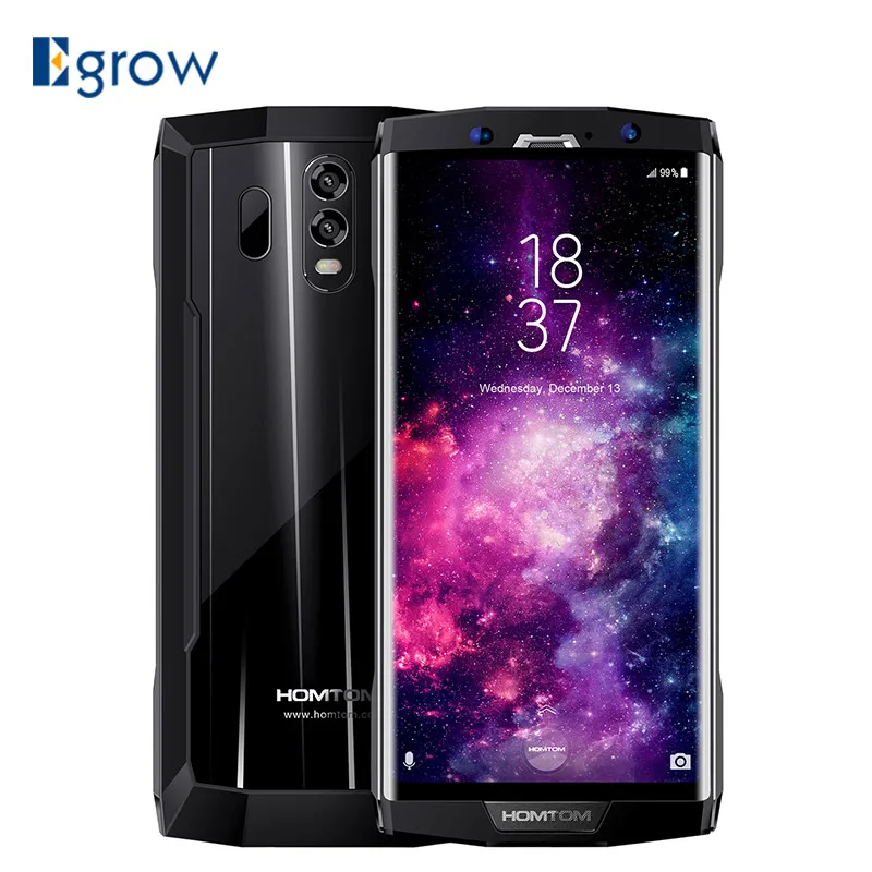 HOMTOM HT70 MT6750T Восьмиядерный Android 7 0 смартфон 6 дюймов 18:9 дисплей 16MP + 5 Мп двойная