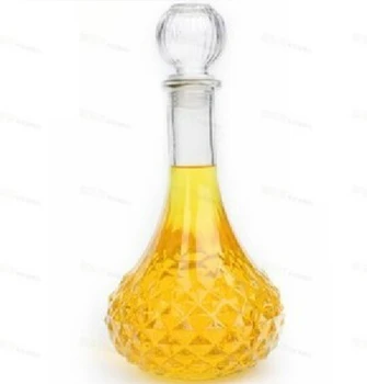 

1PC Hot Sale New Arrival Crystal Whiskey Wine Shot Glass Bottle With Cap Stopper Drinking Bar Decanter JR 1083