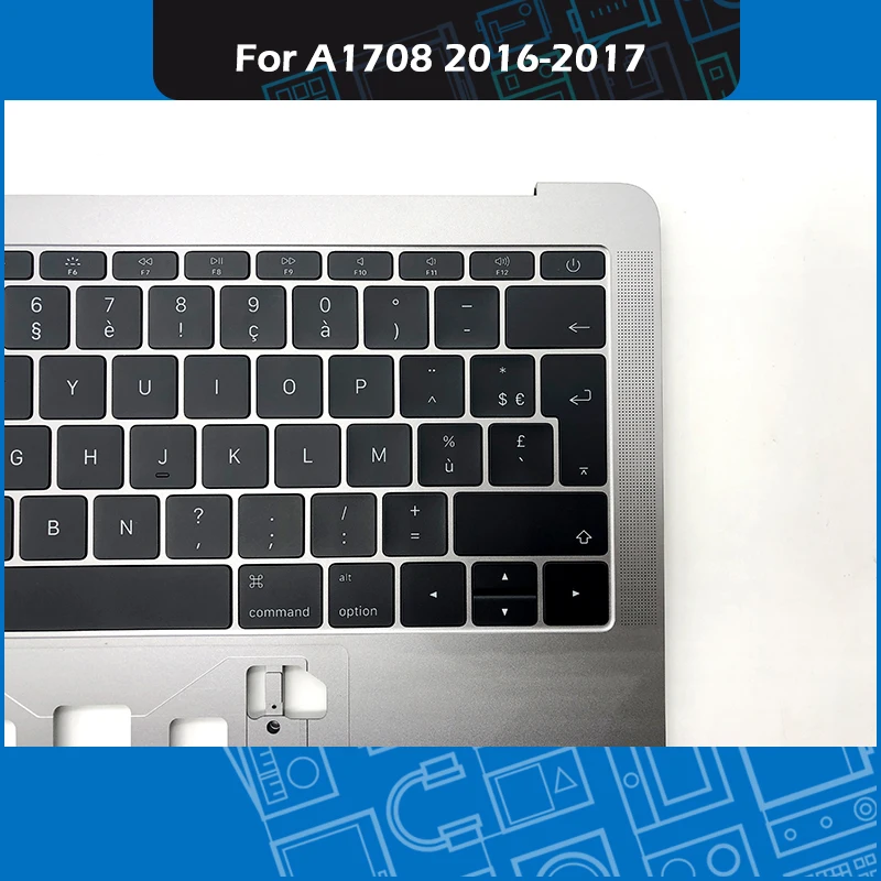 A1708 Топ чехол серый космос для MacBook Pro retina 1" A1708 подставка для рук Топ чехол с FR Французская клавиатура MLL42 MPXQ2