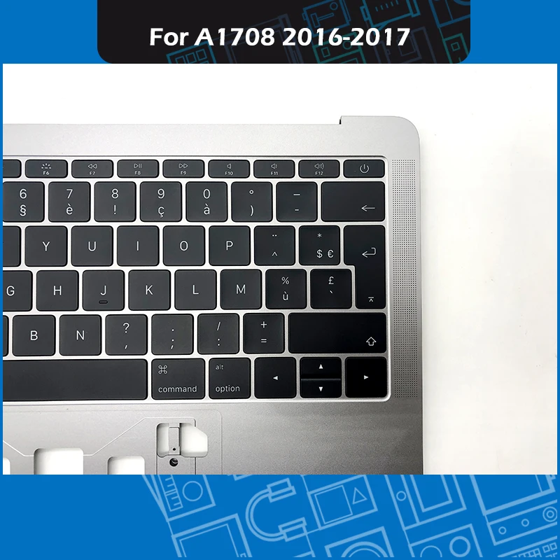 US $108.00 A1708 Top Case Space Grey for MacBook Pro Retina 13 A1708 Palm rest Topcase with FR French Keyboard MLL42 MPXQ2