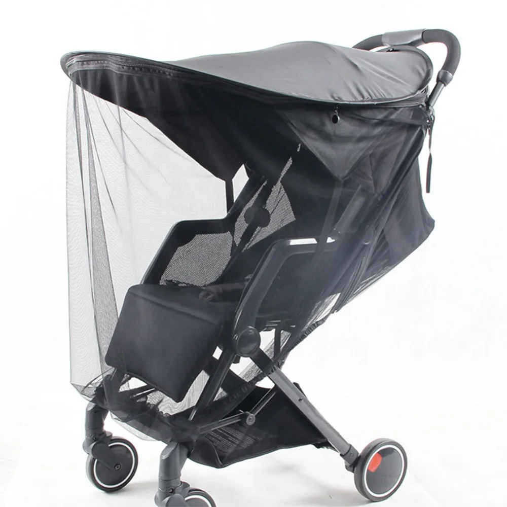 Baby Stroller Awning Sunscreen Baby Mosquito Net UV Protection Universal Multi-purpose Trolley Windshield Rainproof