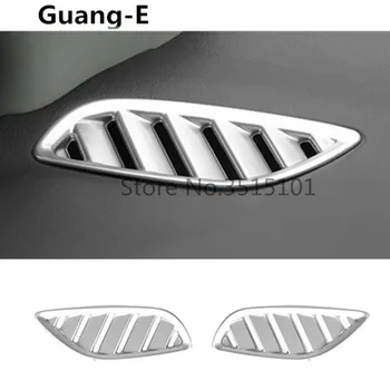 

Car style garnish detector trim front Air condition conditioning Outlet Vent 2pcs For Mitsubishi Outlander 2016 2017 2018 2019