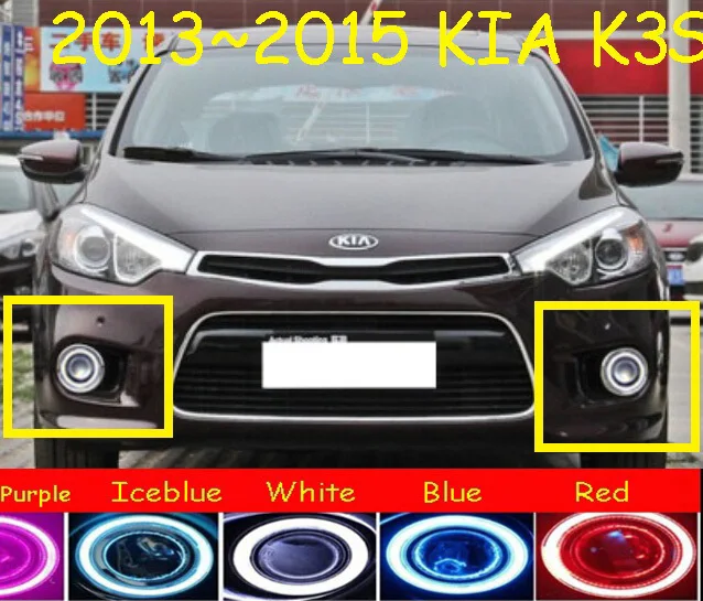 2011 ~ 2018 год KIA K3 Дневной светильник rio Бесплатная shipr! Светодиодный k3 туман ceedk3cerato K3S