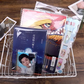 

100pcs Plastic Sealed Pocket18cm ~35cm 28sizes Transparent Packaging Bag OPP Self-adhesive Bag Self-adhesive Ziplock Bags