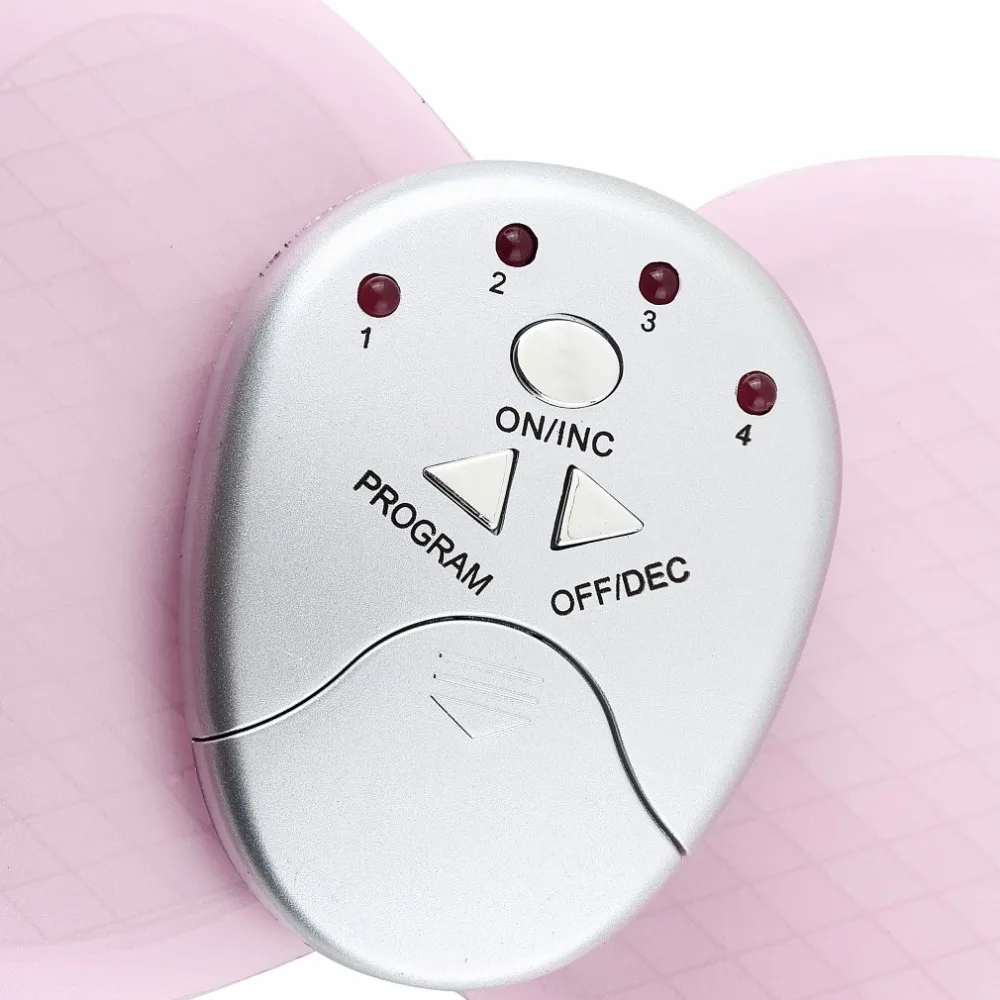 Newest Mini Electronic Body Muscle Butterfly Massager Slimming Vibration Fitness Professional Health Care drop shipping new 5