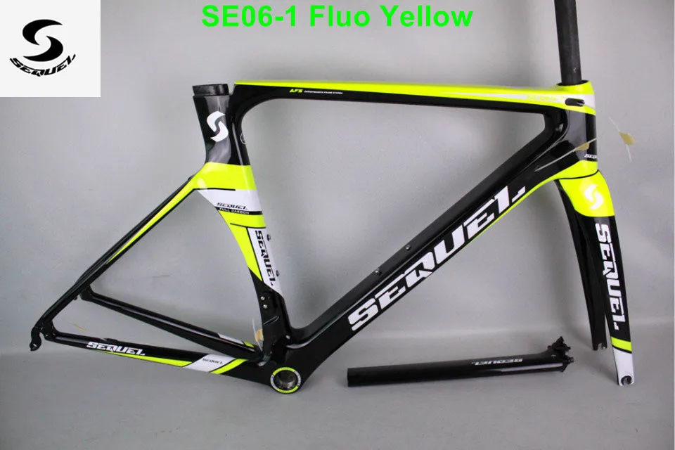 

2017 new carbon road bike frame  SE06 color cycling bike glossy BSA/BB30 t800 carbon bike road frame frame road carbon china