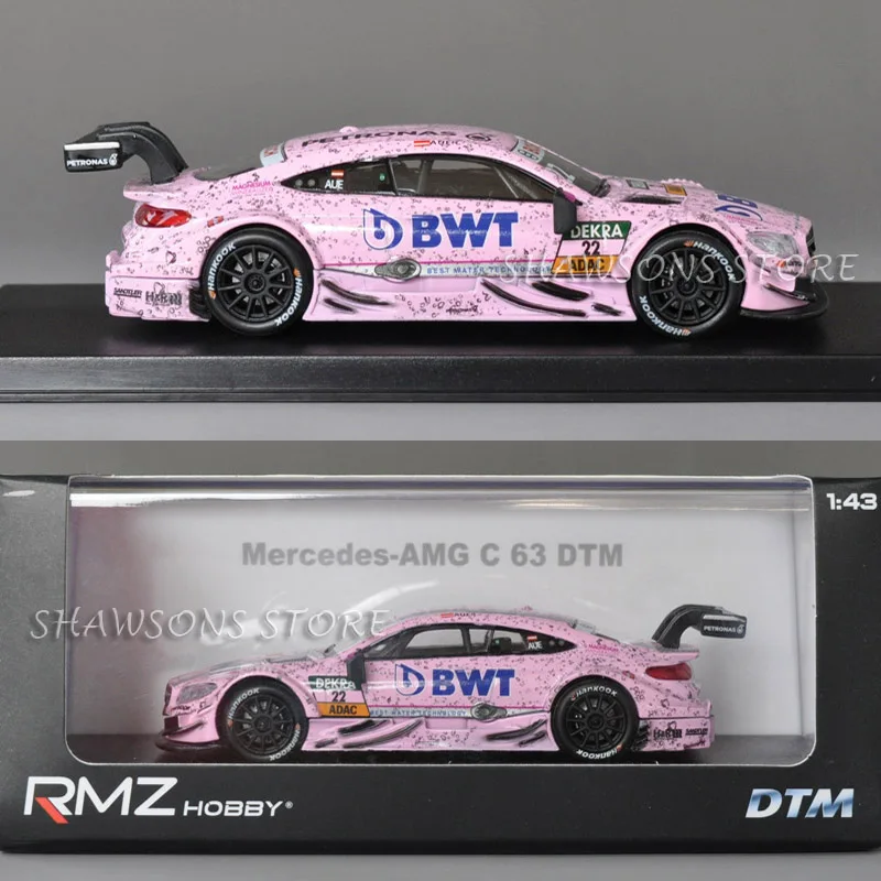 Литой под давлением Модель автомобиля игрушки 1:43 AMG C 63 DTM гоночная команда живопись реплики коллекции