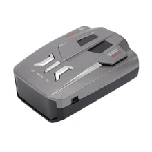 HELST V9 Car-Styling Speed Laser Radar Detector Voice Alert Warning 16 Band Auto Truck Vehicle Car Radar Detector 360 Degrees