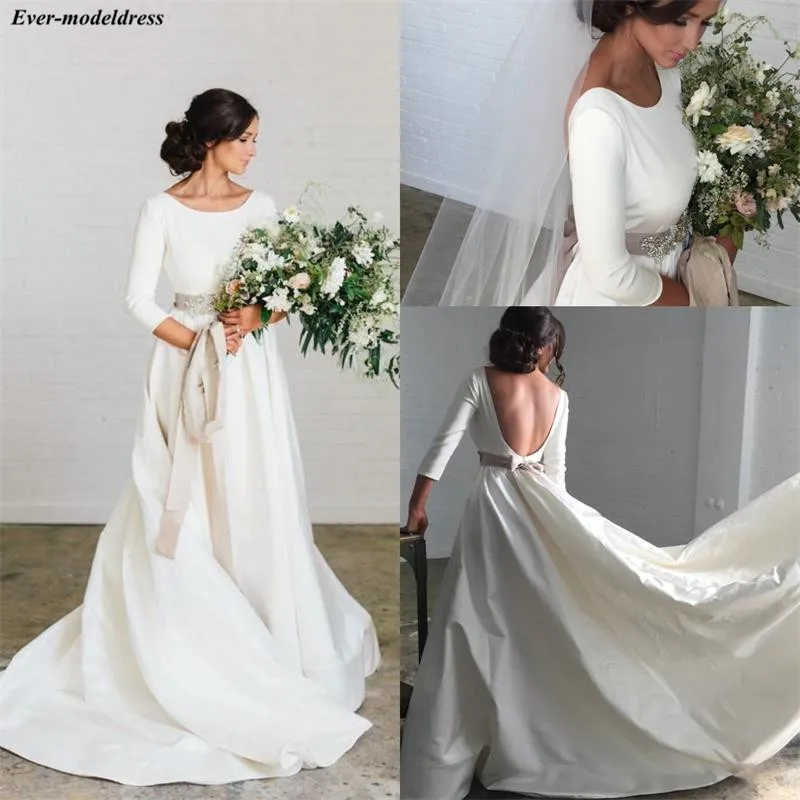 34-sleeves-satin-wedding-dresses-with-beaded-crystals-belt-3_conew1_