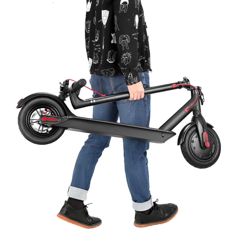 2019 iScooter Electric Scooter E5 6.0Ah 15KM Smart Folding Electric longboard Skateboard Two-Wheels