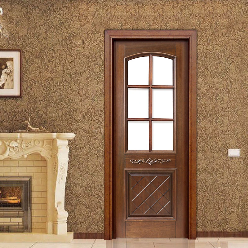 Us 249 0 Apartments Room Antique Luxury Half Glass Interior Solid Wood Doors In Bedroom Sets From Furniture On Aliexpress