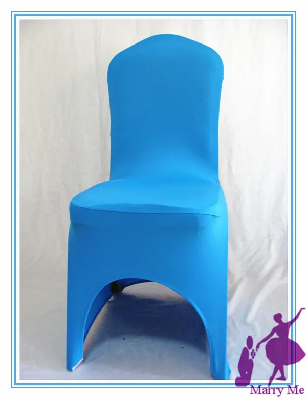 Noble blue spandex\lycra chair cover wholesale price Free shipping