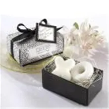 Горячая романтическая ручная работа Специальный дизайн для ванной мыло масло мыло Свадьба День Святого Валентина подарок вечерние Вечеринка любовь подарок Наслаждайтесь ванной весело#0329 a A