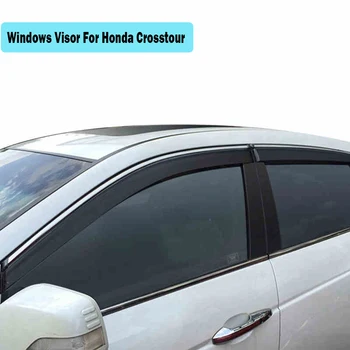 

Windows Visor For Honda Crosstour 2014-2018 Sun Rain Protection Shield Cover Car Stylingg Awnings Shelters 4PCS