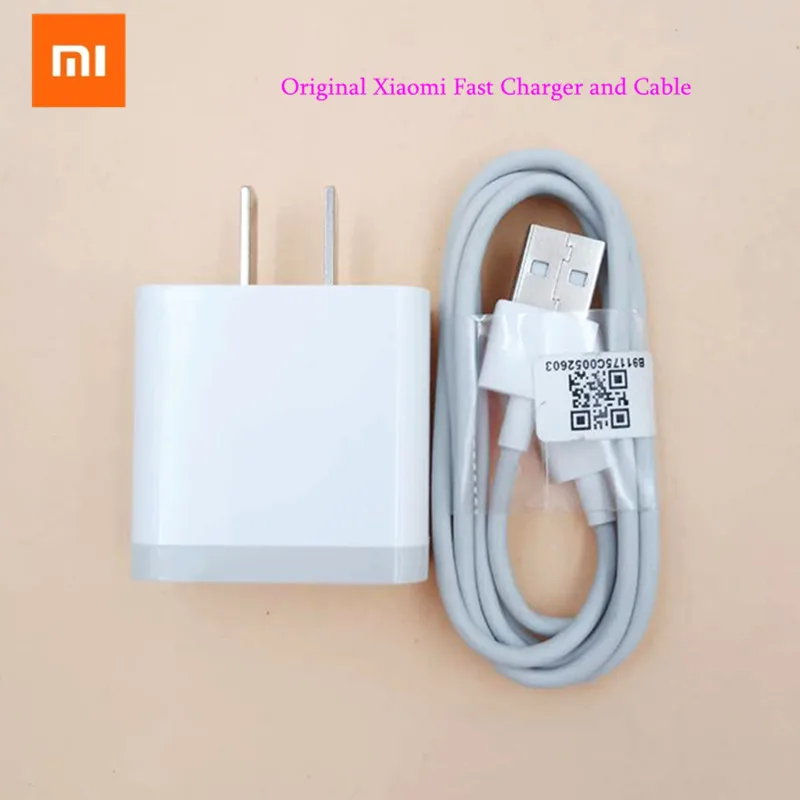 

Original XIAOMI MI6 Fast Charger 12V 1.5A QC3.0 Adapter usb TYPE C Data Cable For Mi a1 5 5c 5s Max2 6 Plus Redmi Note 7 K20 Pro