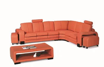 

Living room sofa set l shape leather sofa with coffe table