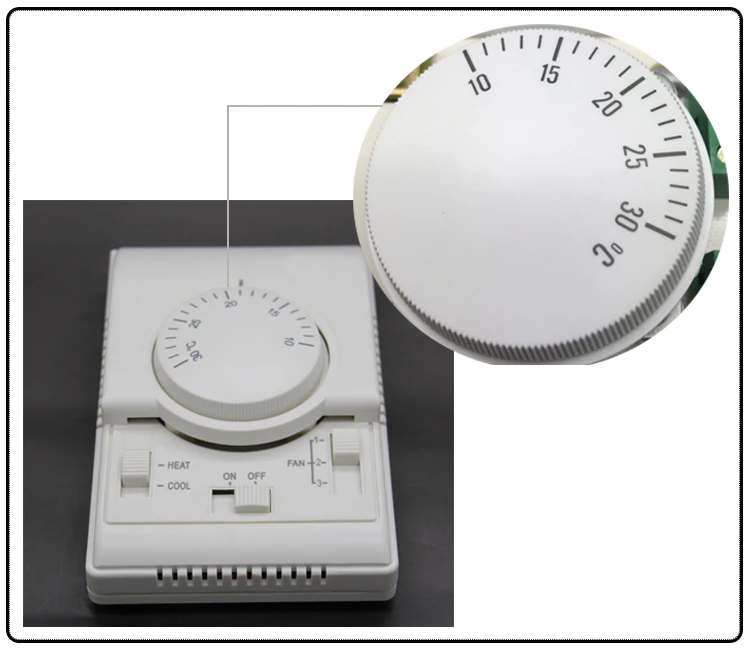 Механический термостат кондиционера, Тепловая катушка, центральный кондиционер, терморегулятор, контроллер