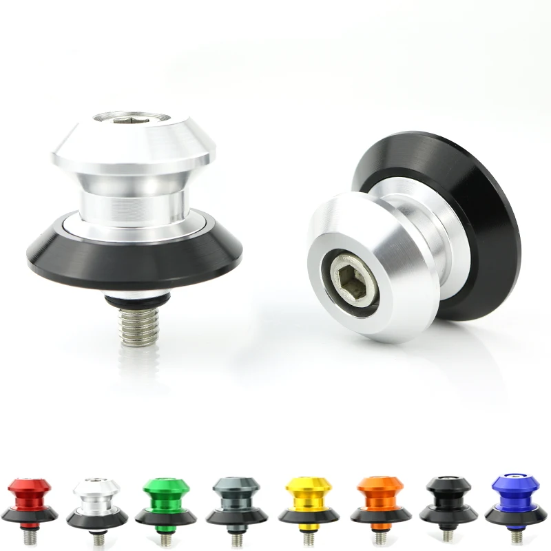 

For Yamaha R3 R25 YZF-R25 YZF-R3 YZF-R6S Motorcycle Swingarm Stand Bobbins Spools Sliders CNC Alumnium Screws Sliders