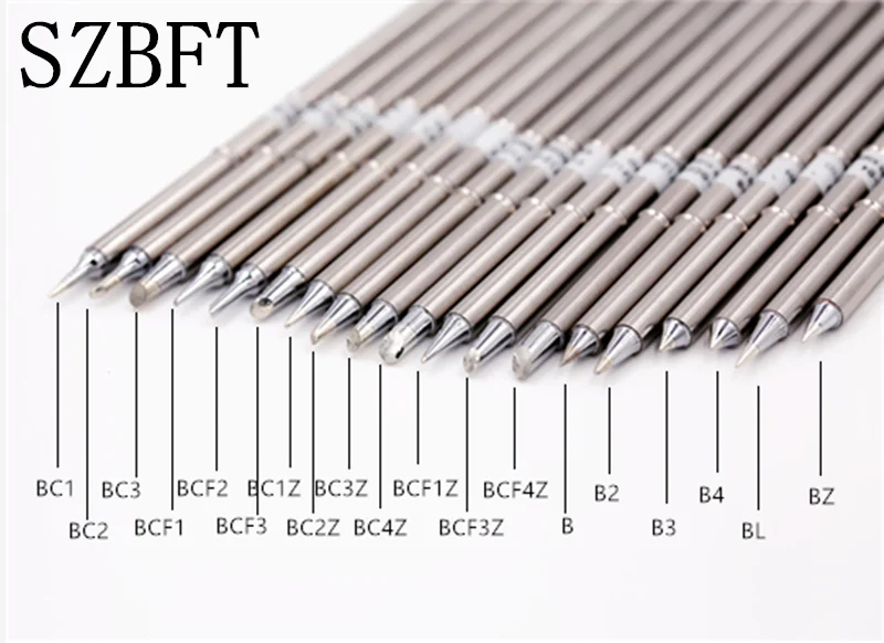 SZBFT припой советов паяльное жало Сварка жало T12-BC1 BC2 BC3 BCF1 BCF2 BCF3 BC1Z BC2Z BC3Z BC4Z BCF1Z BCF3Z BCF4Z B