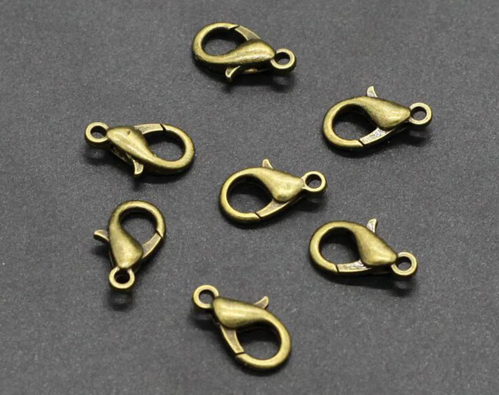 12*6mm 50pcs/lot Fashion Jewelry Findings,Alloy antique bronze/gold