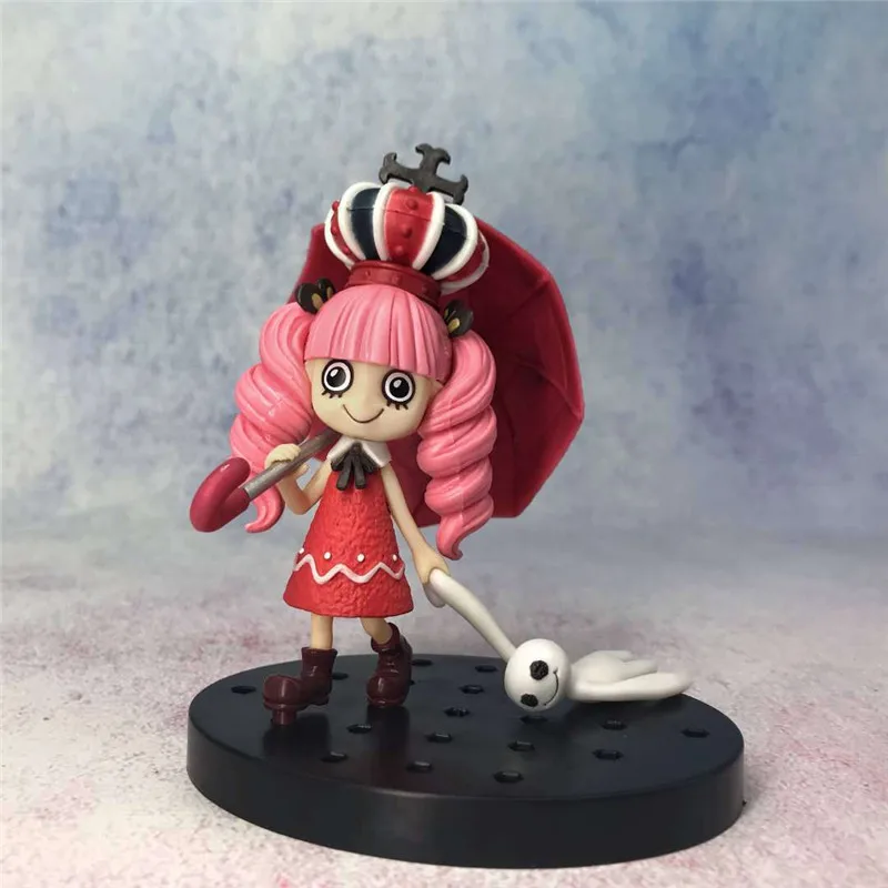 One Piece Perhona Action Figure Toys Anime Little Princess Perhona Ghost Figuras Doll Brinquedos Gift 12cm (2)