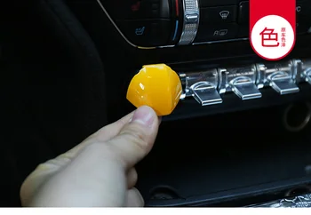 

Fit for Ford Mustang 2015-2017 Push button Little Red Riding Hood trim