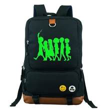 Японский мультфильм Anohana цветок любви story Рюкзак Школьная Сумка 16 дюймов Сумка для ноутбука Рождественский подарок может светиться в темноте пара мешок