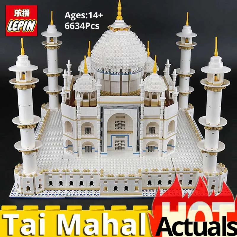

LEPIN CREATOR 17008 Tai Mahal Model Building Kits Brick Toys Compatible CREATOR 10189 DIY Gift for Children Educational 6634PCS