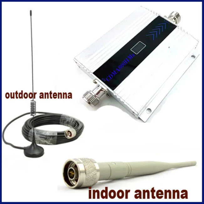 

LCD Display !! CDMA 850MHz Mobile Phone Signal Booster , CDMA 800MHz Signal Repeater Cell Phone Amplifier + Antenna with Cable