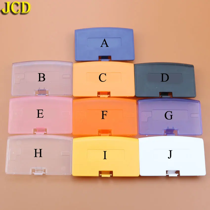 JCD 1pcs For Nintendo Gameboy Advance Battery Cover Lid Door Replacement For GBA Console Back Door Case