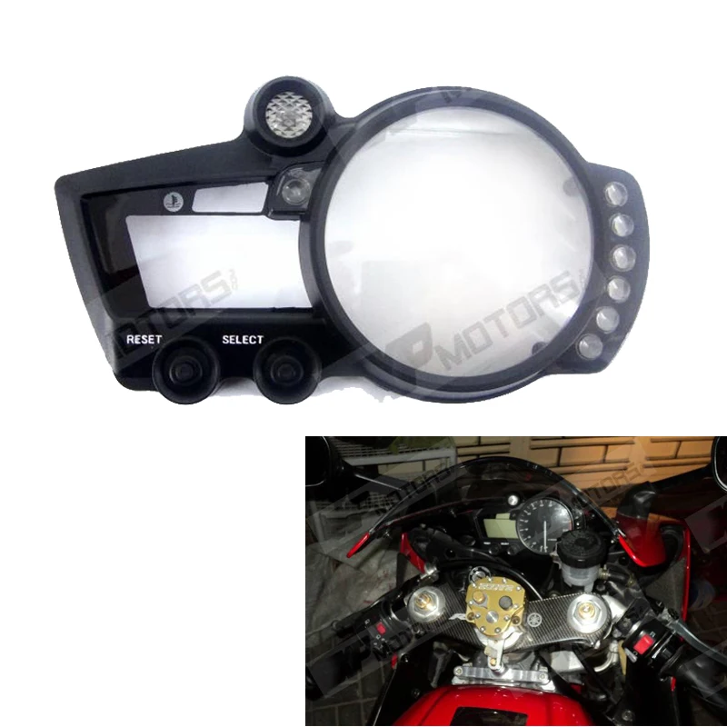 

Motorcycle Speedometer Gauges Tachometer Instrument Cover Case For Yamaha YZFR1 YZF-R1 2002 2003 YZFR6 YZF-R6 2003 2004 2005