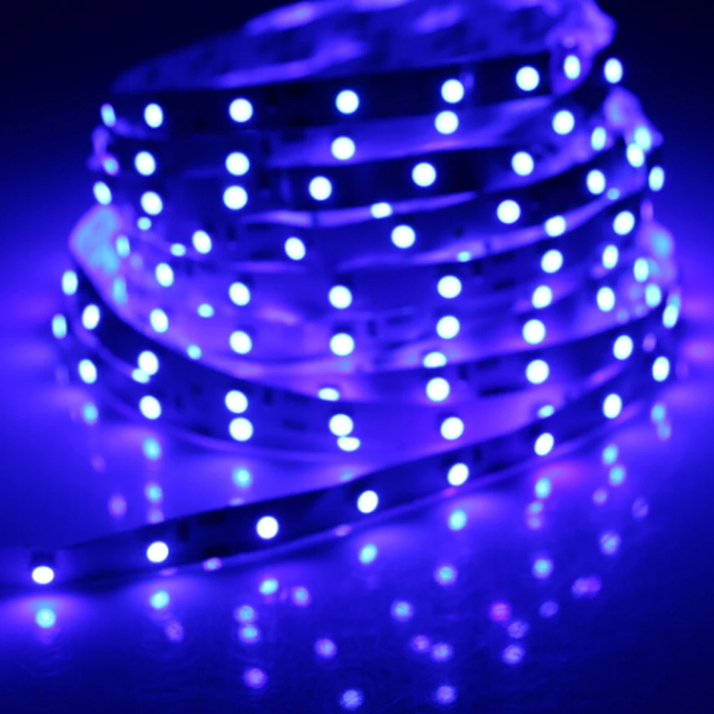 5 м RGB 300 светодиодные полосы света водонепроницаемый tira полоса 3528 2835 SMD + 24 клавиши