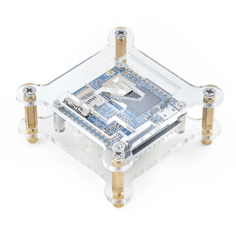 Прозрачный акриловый кронштейн чехол для NanoPi NEO/NEO2/NEO Air NP009|case for|case casecase transparent |