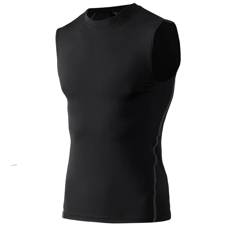 E-BAIHUI Summer Quickly Dry Compression Vest Men's Running Vest Training Vest Tank Top Fitness Sleeveless Tights Men Tops Vests E-BAIHUI Summer Quickly Dry Compression Vest Men's Running Vest Training Vest Tank Top Fitness Sleeveless Tights Men Tops Vests