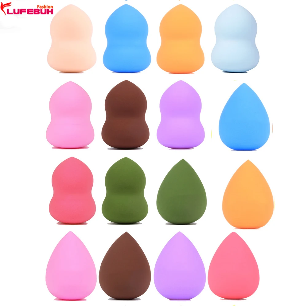

LUFEBUH 1PC Foundation Sponge Facial Makeup Cosmetic Puff Base Liquid Powder Cosmetic Tools for Make up