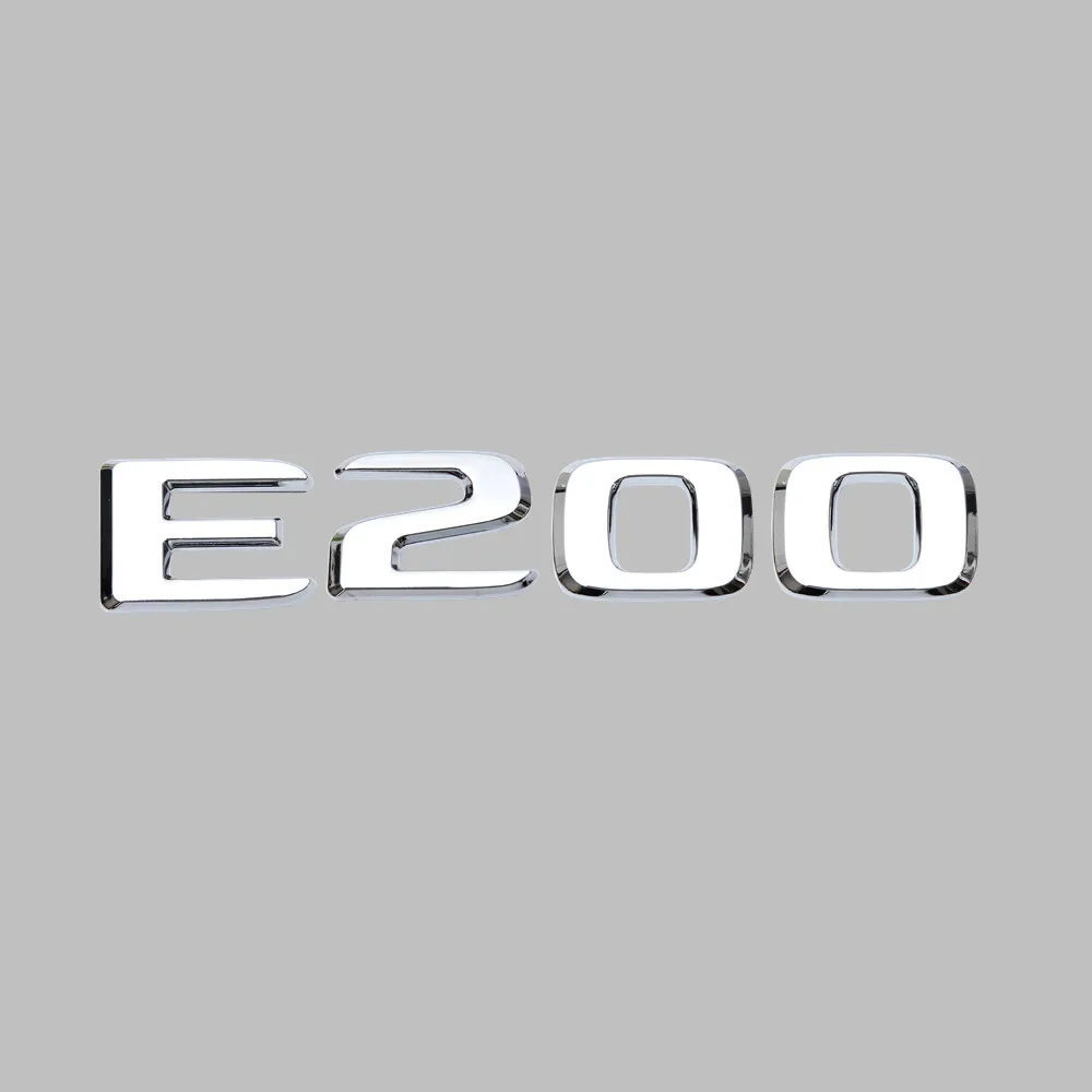 3D металлическая наклейка на багажник автомобиля для Mercedes Benz E Class E450 E400 E180 E320 E200 E220