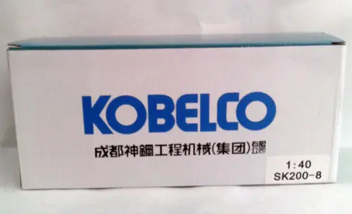 Изысканная модель из сплава 1:40 Kobelco SK200 8 гидравлические экскаваторы Инженерная