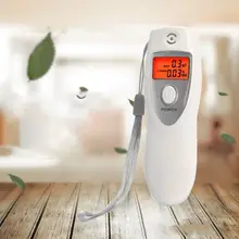 Алкотестер портативный тестер на алкоголь Точный Цифровой дисплей удобный легкий карманный дизайн аксессуар для вождения