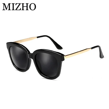 

MIZHO Brand Vacuum Plating Anti-glare Colored Square Mens Sunglasses For Women Polarized Vintage UV400 Delicate Gradient