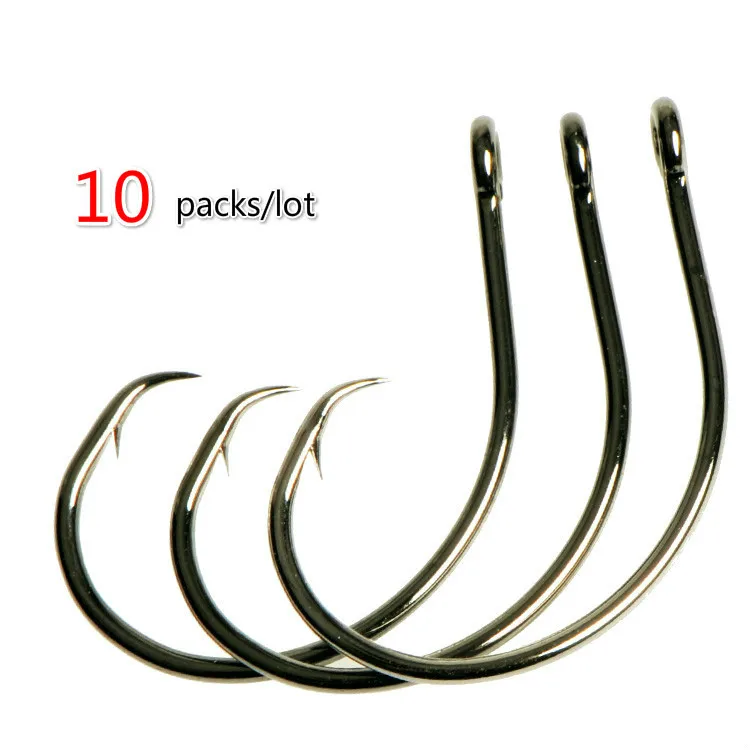 10 упаковок/партия, Norway Mustad 39951 demon circle rustproof крючок, колючий крючок, острый, сильный, для океанской рыбалки, Пресноводная Рыбалка - изображение