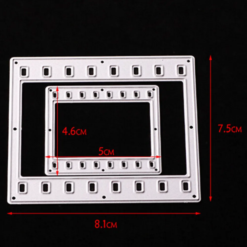 Estel пронзили рамку пленки металлические стальные Вырубные штампы трафарет украшения поздравительных открыток DIY скрапбукинг бумага фото тиснение ремесло