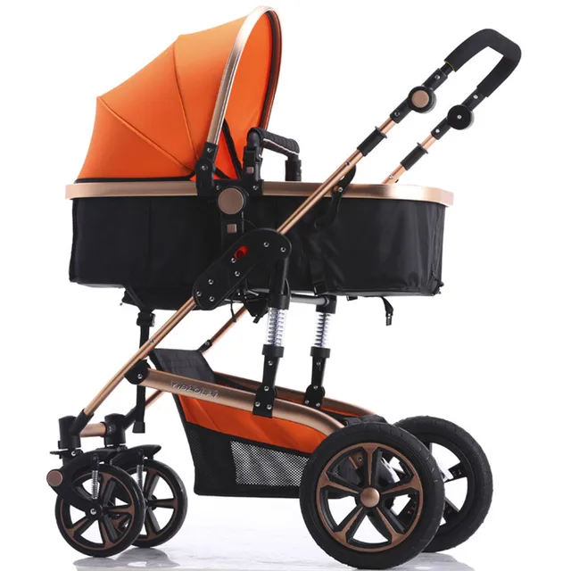 0 Fashion High Chair Baby Stroller Pram Buggy Shock Absorbers 31CM Inflatable Natural Rubber