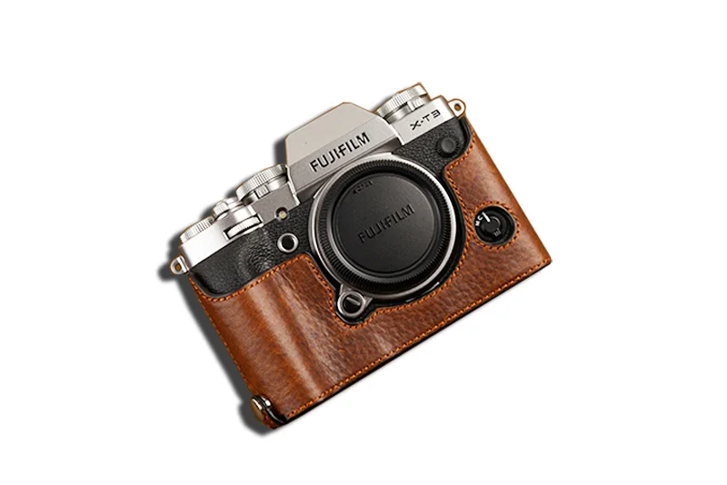 Чехол для Камеры AYdgcam из натуральной кожи полусумка боди Fujifilm XT3 Fuji сумка камеры