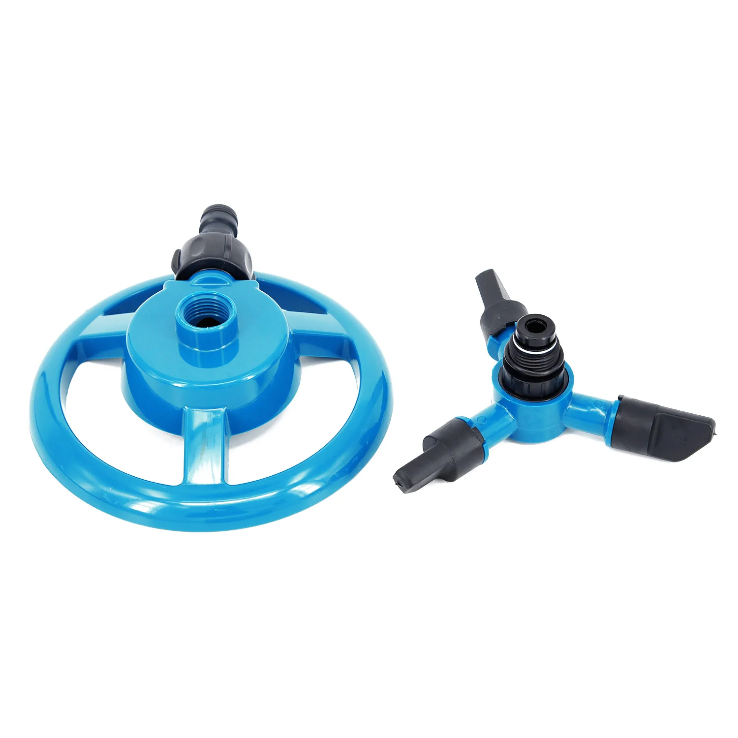 360 °Impulse Sprinkler Rotating Lawn Circle Garden Watering System Sprinkle New