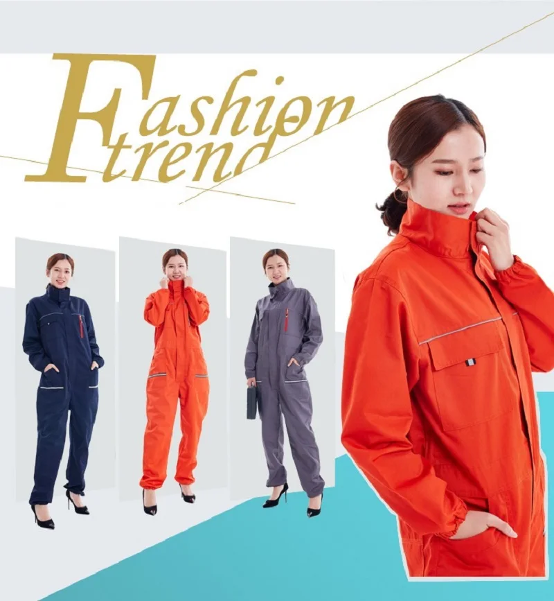 Mens Work Clothing Long Sleeve Coveralls High Quality Overalls Worker Repairman Machine Auto Repair Electric Welding Plus Size