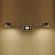 Промышленные бра с коммутатором Большой Настенный светильник современный настенный светильник светодиодный регулируемый hotel светильник светодиодный светильник Настенный современный светильник в ванную бра лофт